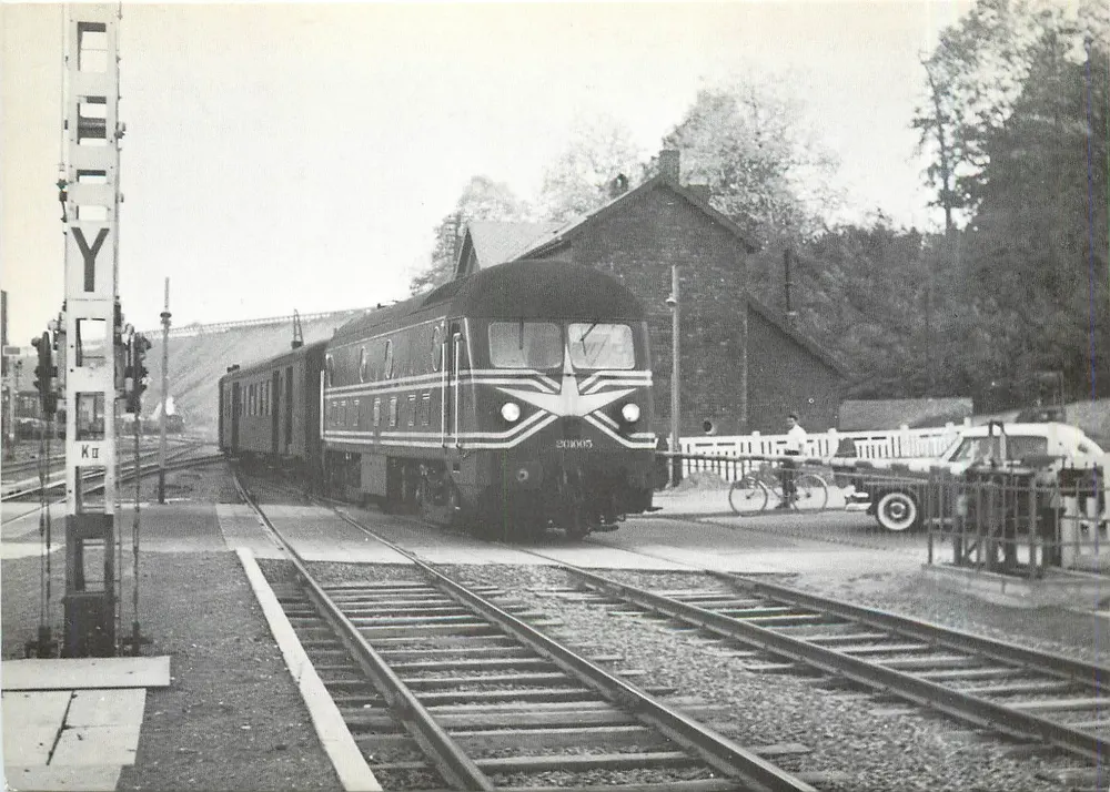 Dampflokomotive der Serie 59 — Braine-le-Comte — Edition CFC - Vorderseite