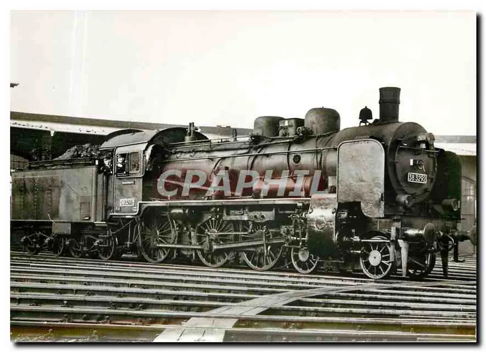 Locomotora a vapor 38 3292 — Deutsche Reichsbahn — Berliner Maschinenbau AG, vorm. L. Schwartzkopff, 1921 - Anverso