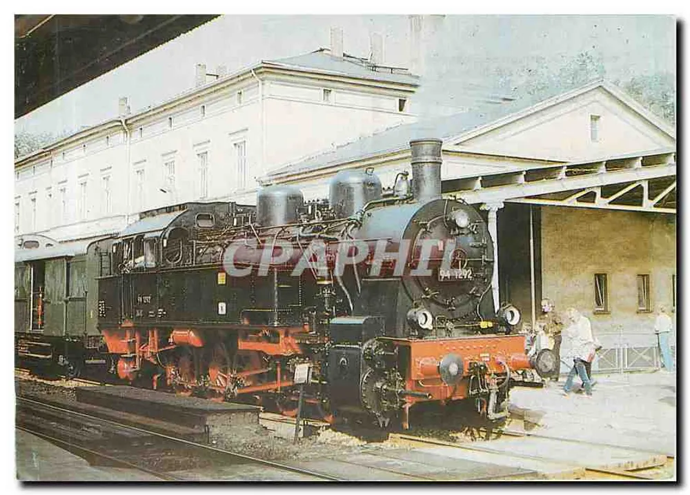 Locomotive de marchandises Prussienne de la classe T 16', série DR 94-16 — Bad Langensalza — Deutsche Modellbahn-Verband Rostock - Recto