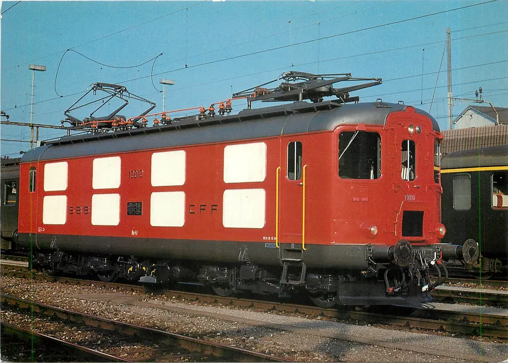 विद्युत लोकोमोटिव Re 4/4 10010 — SBB/CFF — MINIREX AG, संख्या 1571 - आगे