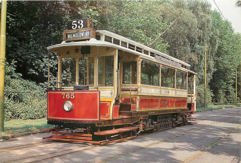 Tramweg n°765 — Manchester Corporation — Uitgegeven door The Manchester Transport Museum Society - Voorkant