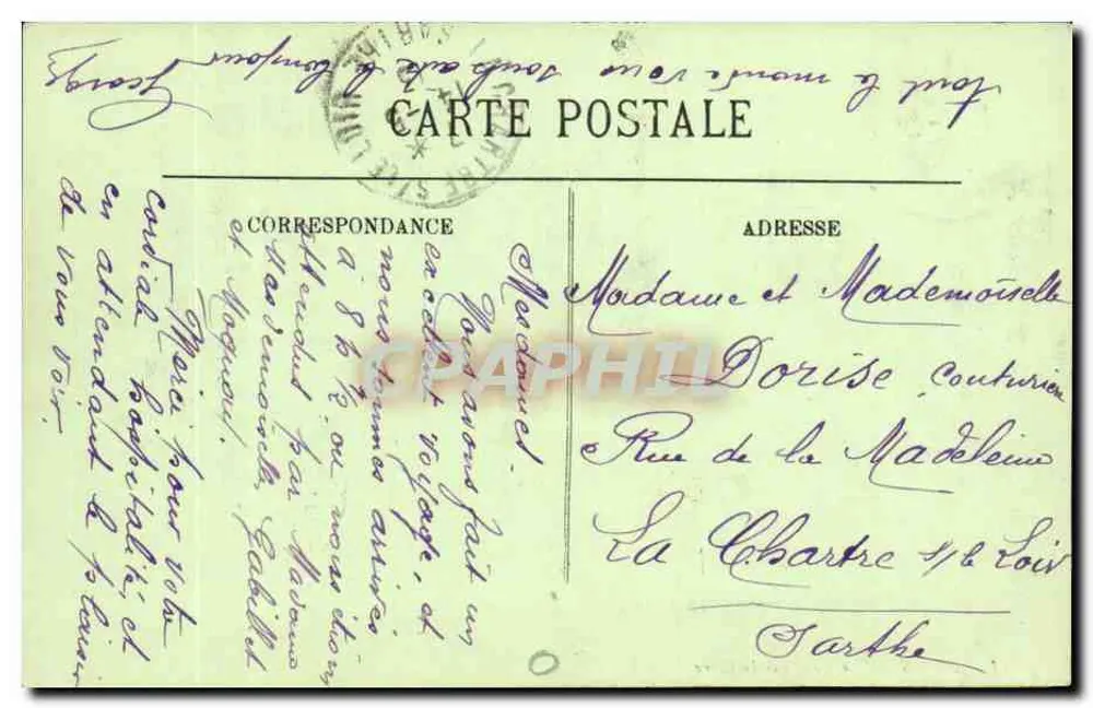 Blois — O Ponte sobre a Loire — LL. n°211 - Verso