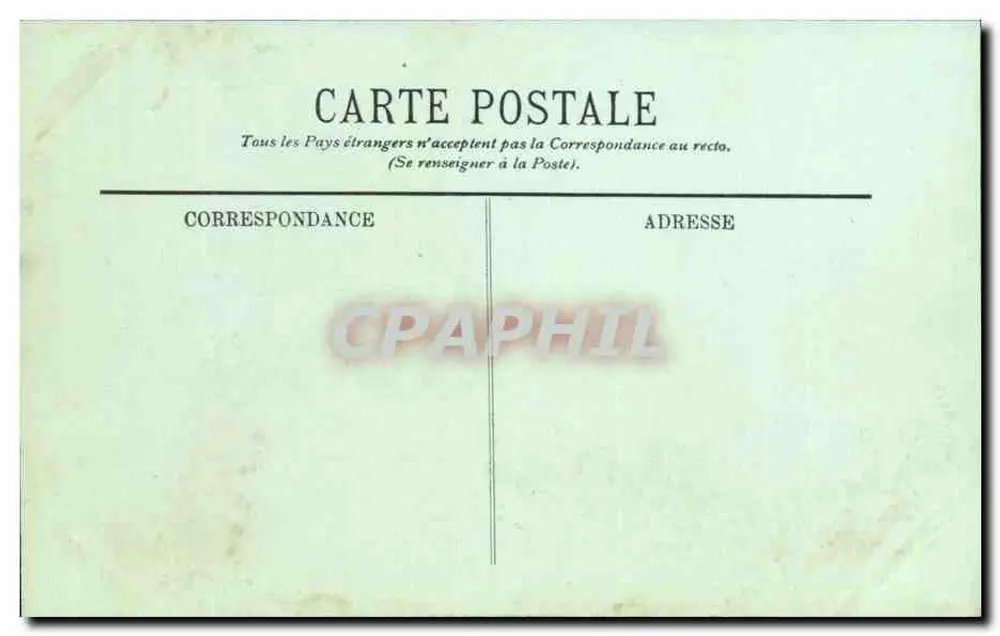 Reims — A Porta de Paris — LL. n°25 - Verso