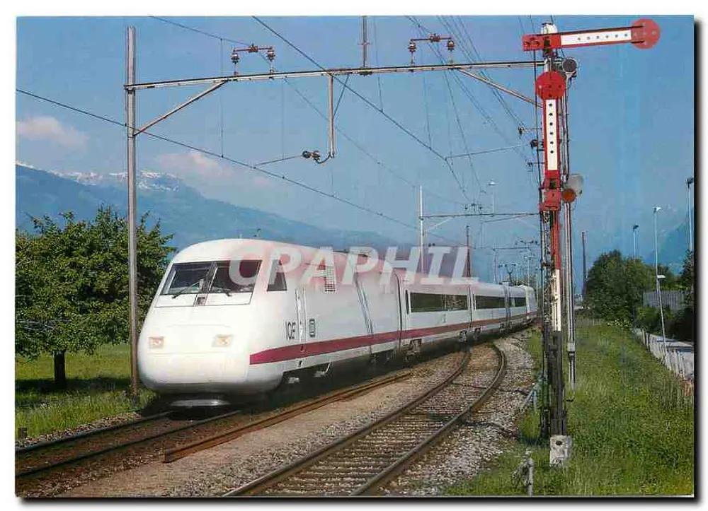 InterCity Experimental — 410 001-2 + 410 002-0 — REIJU Color Postcard - Front