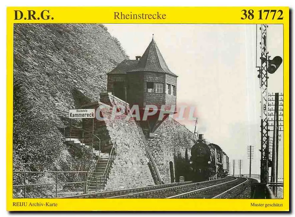 Blokstelle Kammereck — Linha Renana — REIJU Archiv-Karte n° 38 1772 - Frente
