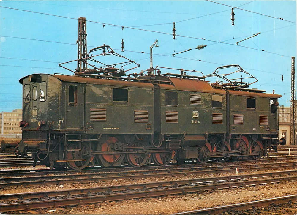 Elektrische Lokomotive DB 191 011-6 — Bayerische EG 5 — der bahnladen, Nr. 10275/79 - Vorderseite