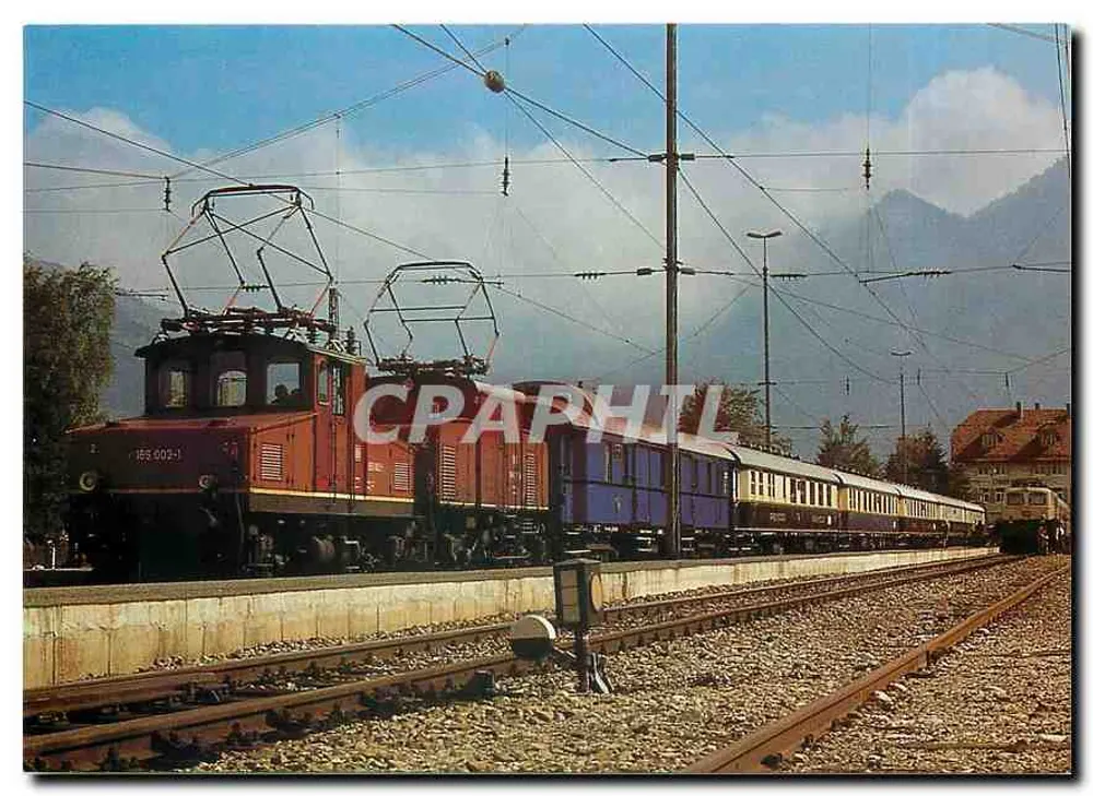 Locomotiva 169 003-1 — treno restaurato — REIJU Color Karte n° CP 1150 - Recto