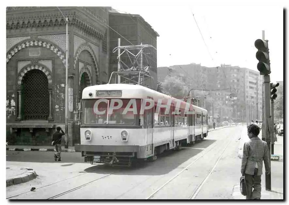 Tramway CTA 6063 — Ahmed Maher Platz — Verlag Leuwwiler - Recto