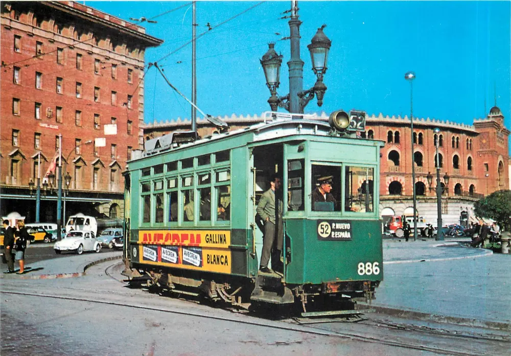 Tramway 886 in Barcelona — Serie 860-889 — Verlag Edicions Ferroviàries S.A. - Vorderseite
