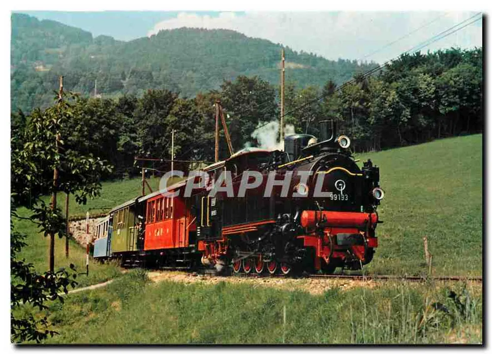 Touristische Bahn Blonay-Chamby — Lokomotive 99193 — Edition PERROCHET - Vorderseite
