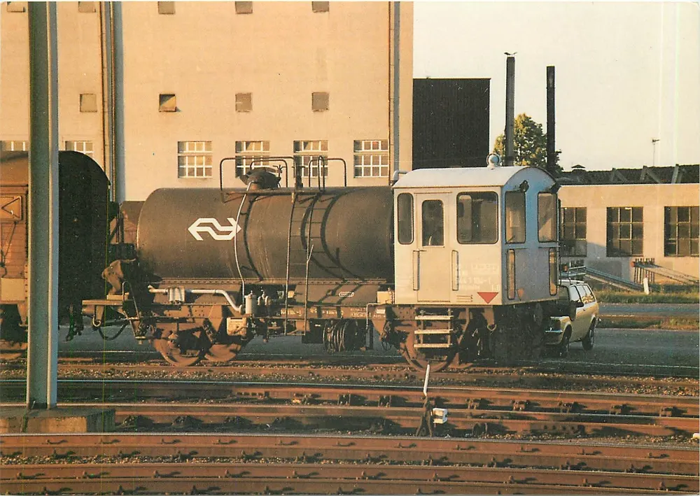 Dampfwagen NS — Karteiwagen mit Sprühvorrichtung — Noveki, Serie 8007 - Vorderseite