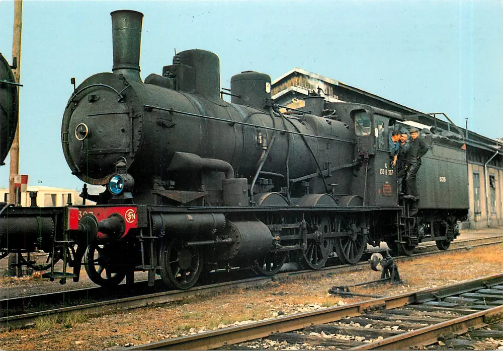 पूर्व की लोकोमोटिव 130-B — परिवर्तन 1909-1926 — एडिटर एडूआर्ड, मेंटॉन - आगे