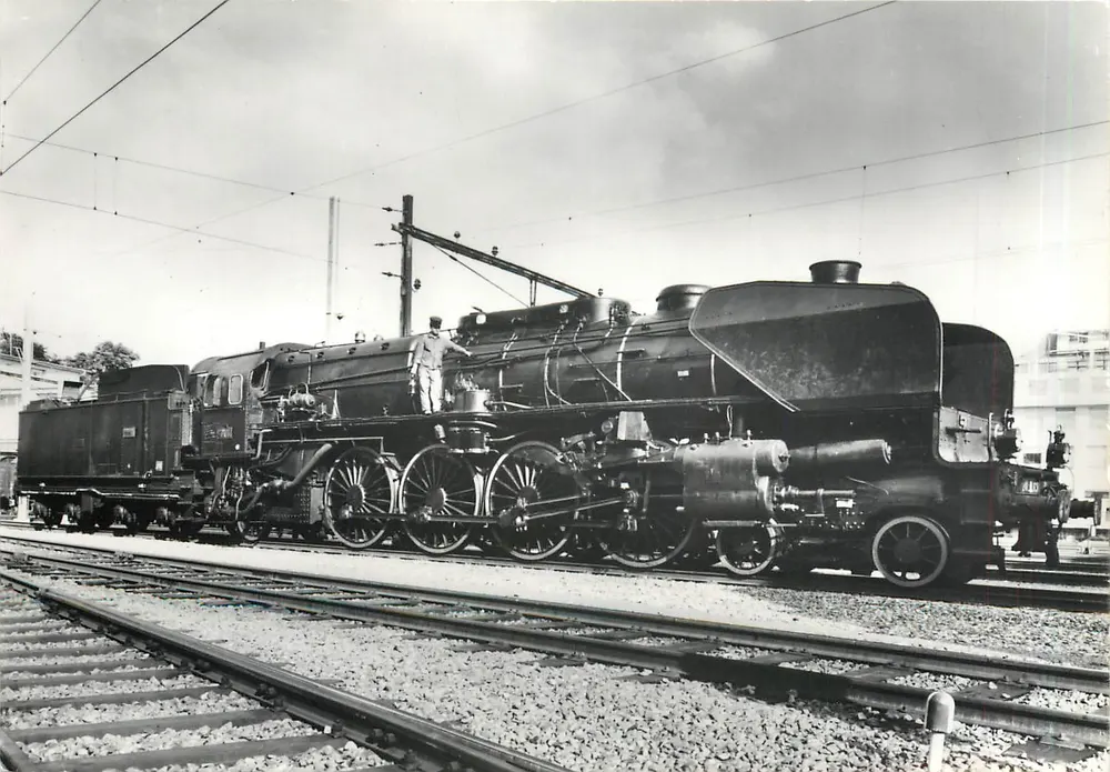 SNCF-वाष्प लोकोमोटिव 4/7, प्रकार 241 A 65 — निर्माण वर्ष 1934 - आगे