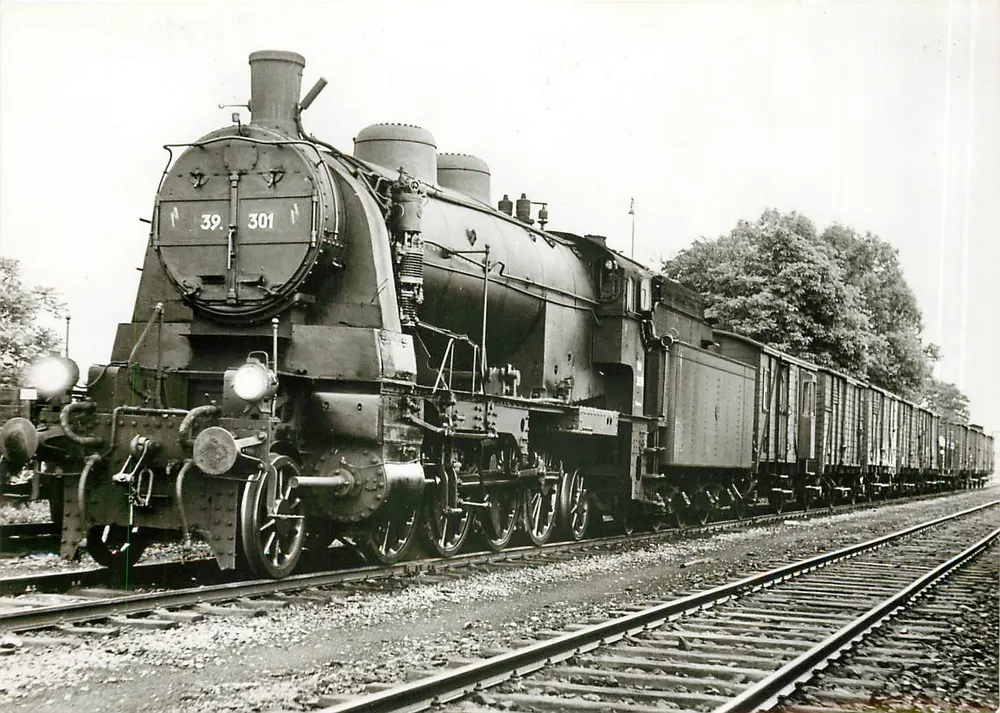 Lokomotive 39.301 — Österreichische Bundesbahnen, Wien Nordbahnhof — Deutsche Gesellschaft für Eisenbahngeschichte e.V. - Recto