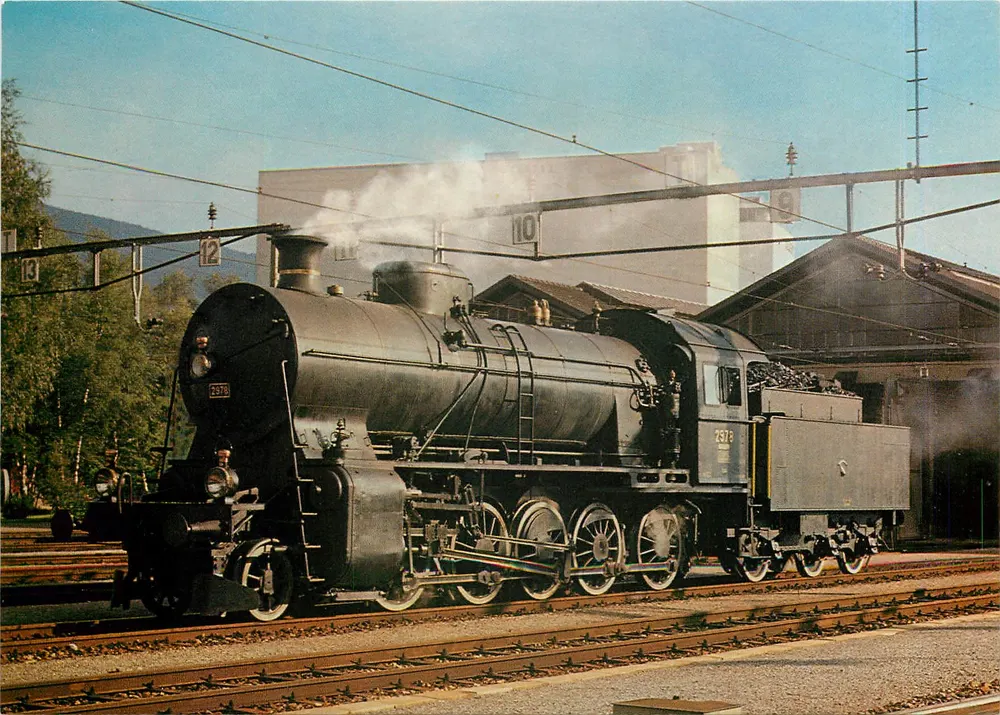 Locomotive C 5/6 2978 — Schweizerische Bundesbahnen — MINIREX AG, Luzern - Recto