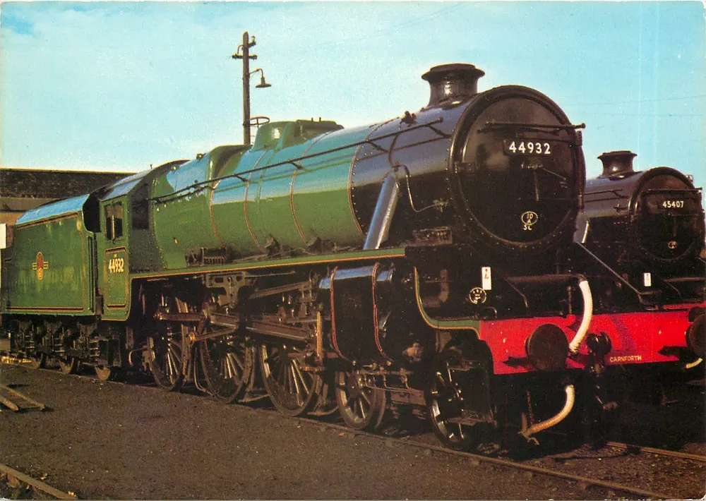 Dampflokomotive 44932 — Stanier L.M.S. Klasse 5 4-6-0 — T.W. Dennis Productions - Vorderseite