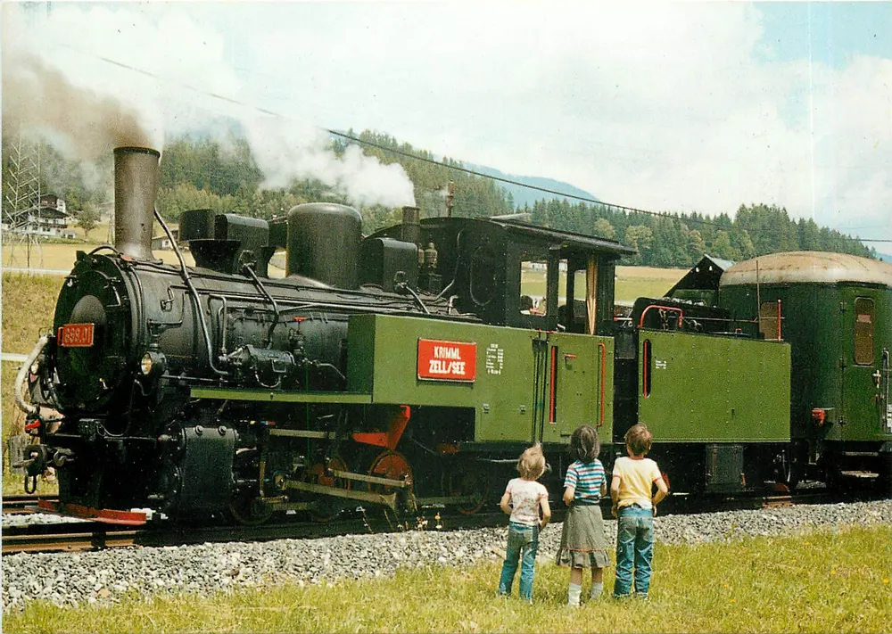 Dampfzug 699.01 — Zell am See - Krimml — Club 760 - Vorderseite