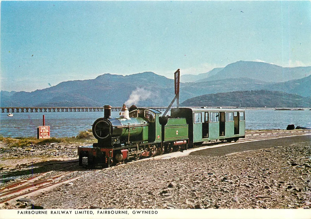 Steam Train 'SIAN' — Fairbourne Railway Limited, Fairbourne, Gwynedd - Front