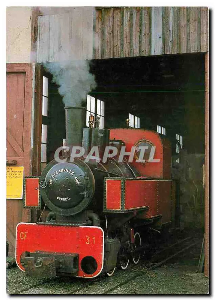 Dampflokomotive CF 3.1 — Sainte-Beccaувille — Musée des Transports de la Vallée du Sausséron - Vorderseite