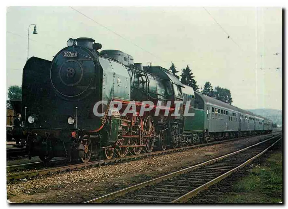 Dampflokomotive CSD 387.043 — Museum — Eisenbahn-Kurier, Wuppertal - Vorderseite
