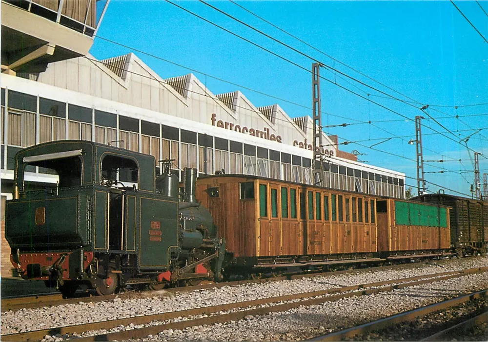 Cremallera de Montserrat — Locomotive n°2 — Éditions Ferroviaries S.A. - Recto
