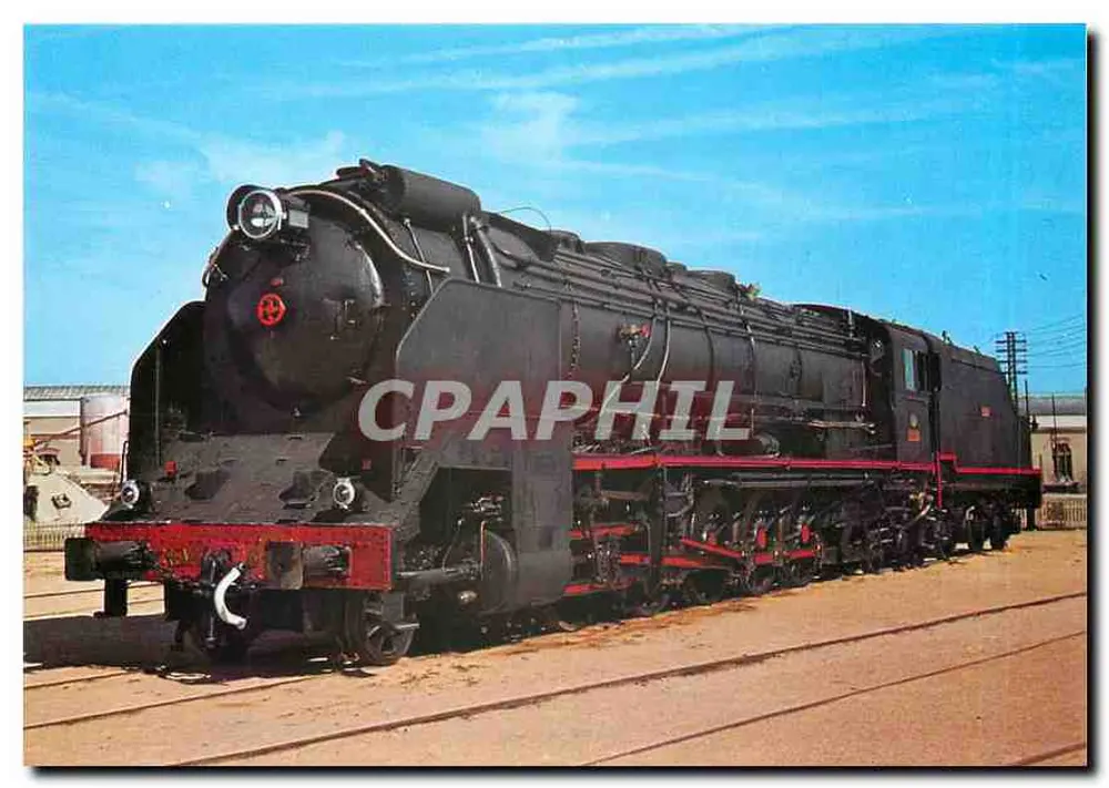 Dampflokomotive Serie 151 — Santa Fe — Verlag: Edicions Ferroviàries, S.A. — Nr. 8 - Vorderseite