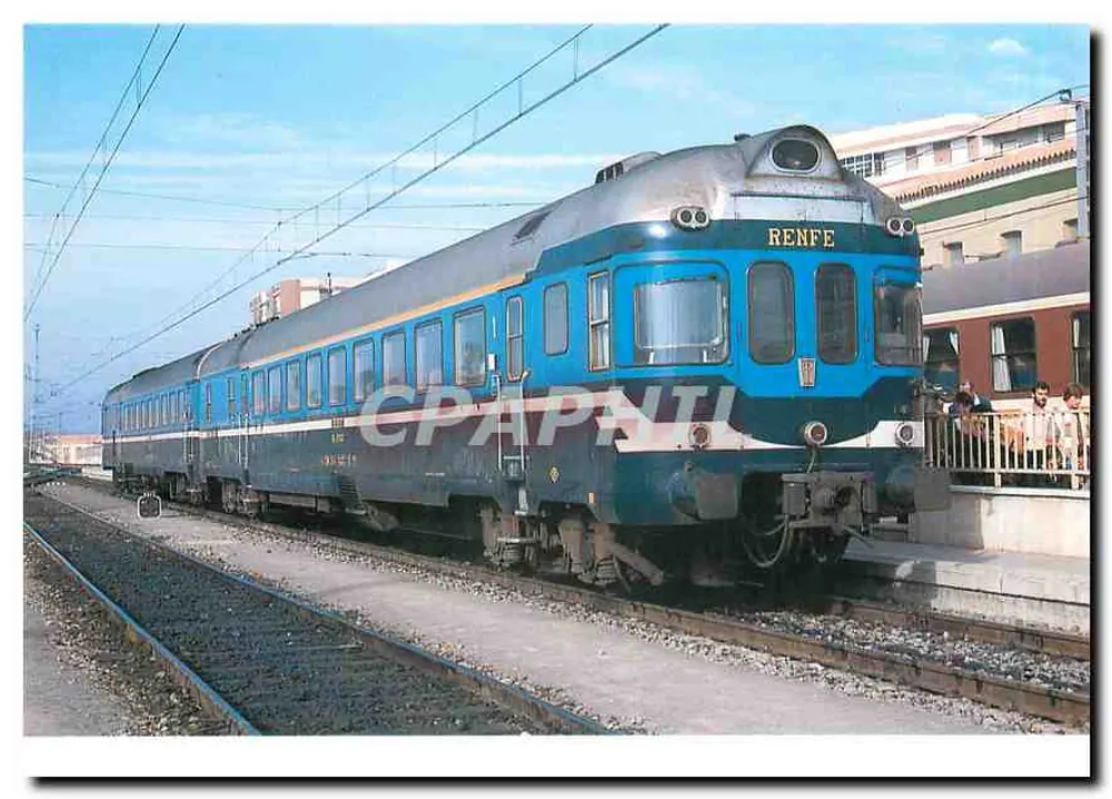 Treno Spagnolo Rapido — Serie 9701-9760 — BERGAS Industries Gráficas, S.A. - Recto