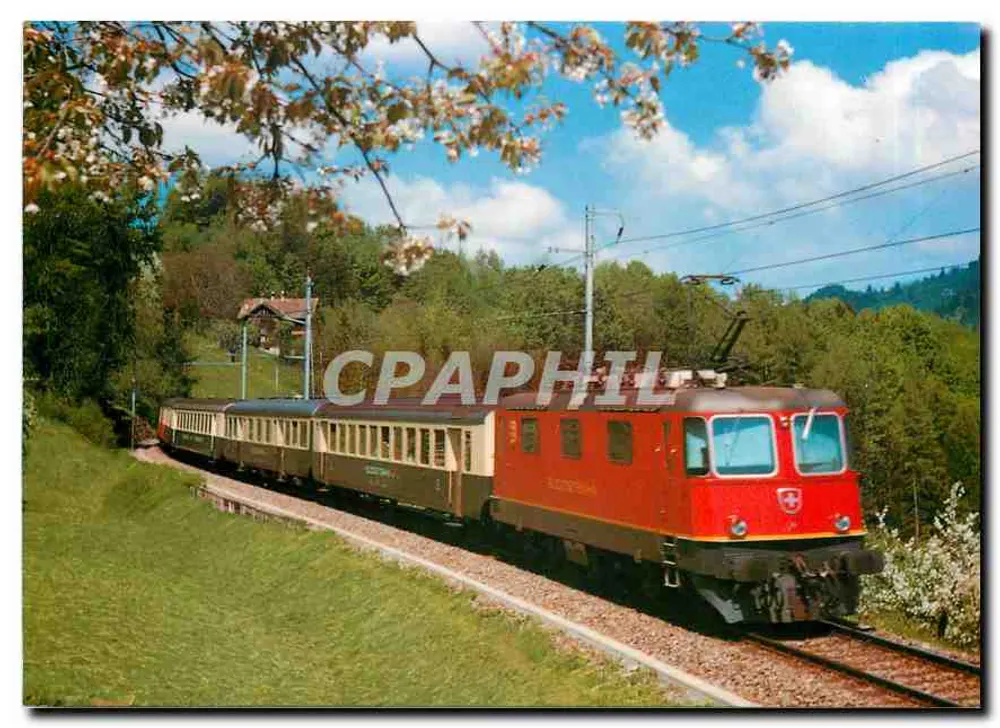 Zug der Schweiz — Schnellzug der Südostbahn — Rud. Suter AG, Nr. 276 - Vorderseite