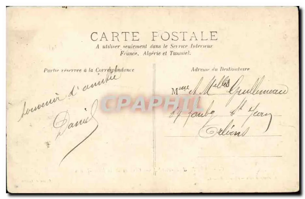 VERNOU (L.-et-Ch.) — Château de la Motte-Louin — Mesland, publ. — Ligny-le-Ribault - Back