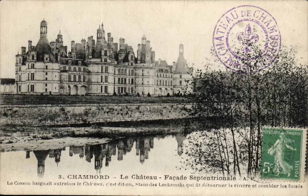 Chambord — Le Château — Façade Septentrionale — A.P. - Recto