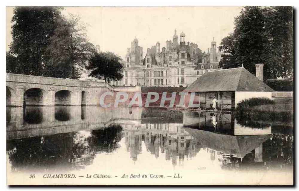 Chambord — Le Château — Au Bord du Cosson — LL. - Recto