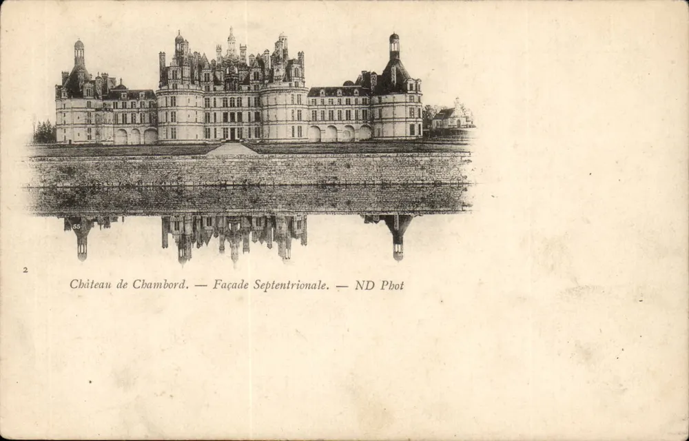 Château de Chambord — Façade Septentrionale — ND Pbot - Recto