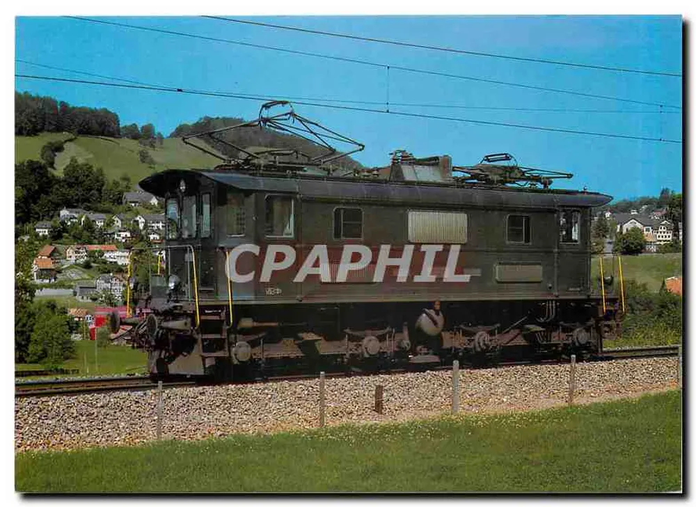 Electric locomotive Be 4/4 No. 11-16 — photo editor Gross - Front