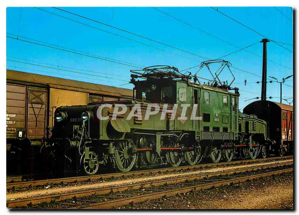 ऑस्ट्रियाई इलेक्ट्रिक लोकोमोटिव — 1189.05, ex-DRB E 89 105 — जर्मन लोकोमोटिव इतिहास संस्था - आगे
