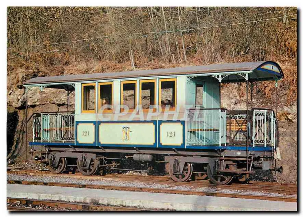 Tourist Train Blonay-Chamby — C⁶ 121 — Edition R.-W. Biétry, La Tour-de-Peilz - Front