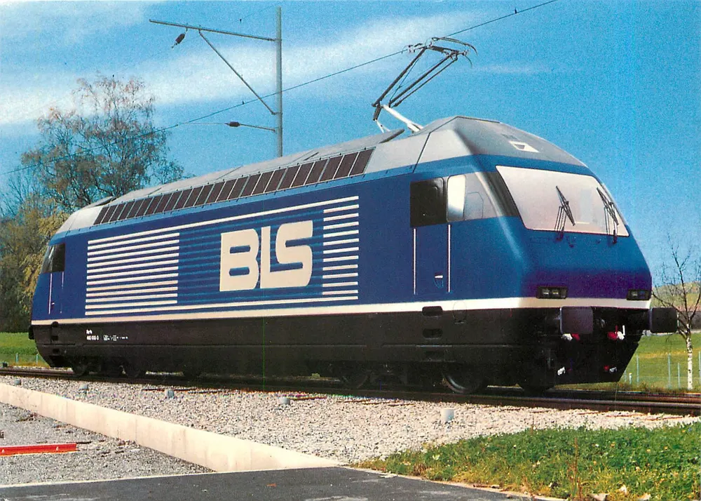 BLS Löttchbergbahn — electric locomotive Re 465 000-007 — Minirex AG, CH-6002 Luzern - Front