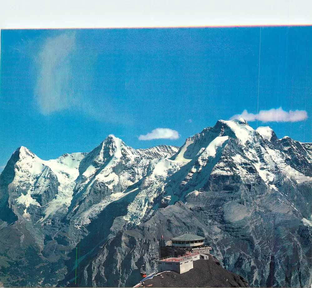 Piz Gloria — Schilthornbahn Mürren, Berner Oberland, Szwajcaria — Foto R. Krebs, Innerkirchen - Awers