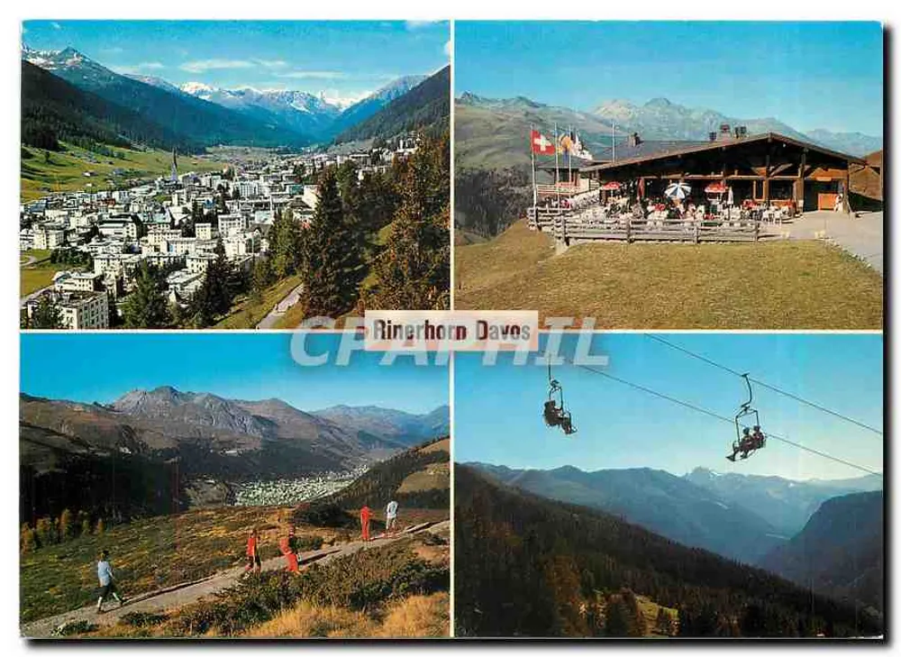 Davos — Rinerhorn und Tinzenhorn — Stefan Reiss, Davos - Vorderseite