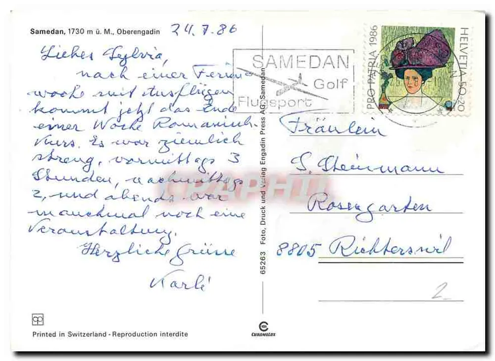 समेडान — हवाई दृश्य — क्रोनोलैक्स, नंबर 65263 - पीछे