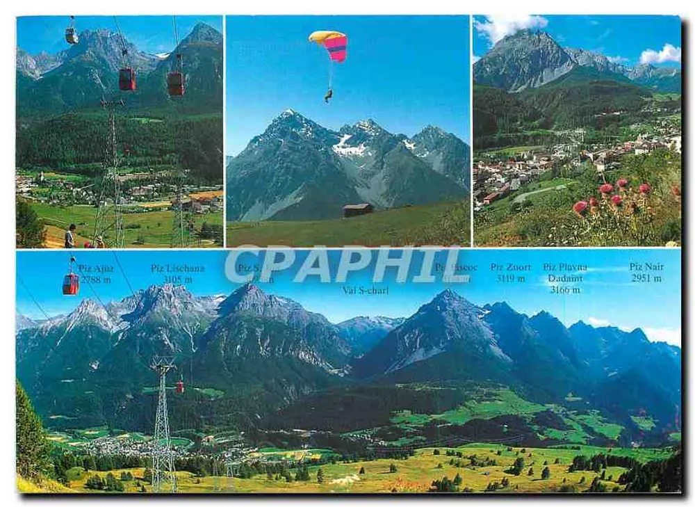पिज़ शार्ल — अल्पस के पैनोरमा — फोटो जॉन फ़ेयरस्टीन - आगे