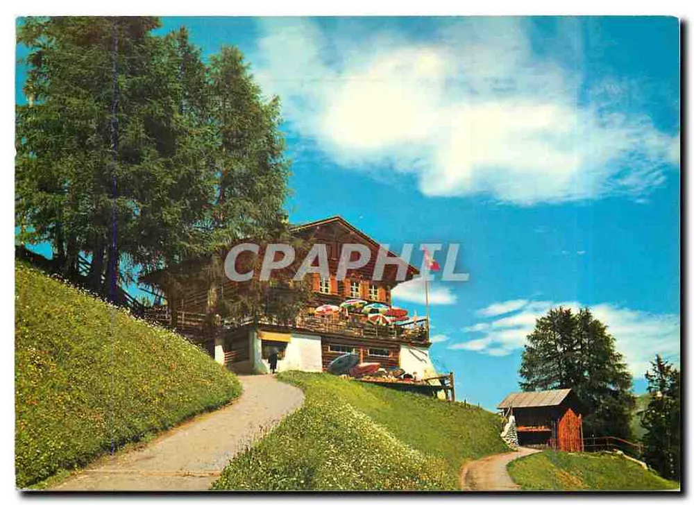 Restaurant Strela-Alp 1920 m — Davos-Schatzalp — publisher not visible - Front