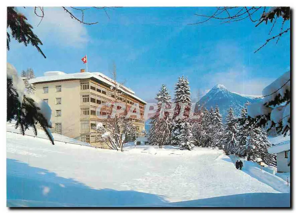 Kurhaus Albula — Davos — n° 01-88 - Frente