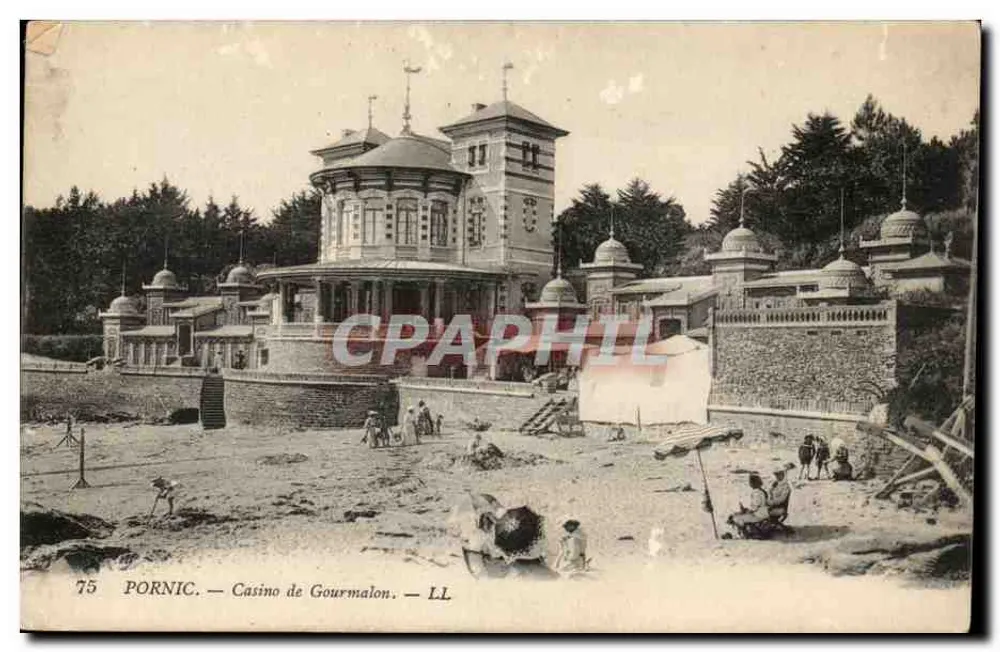 Pornic — Casino van Gourmalon — LL, n°75 - Voorkant