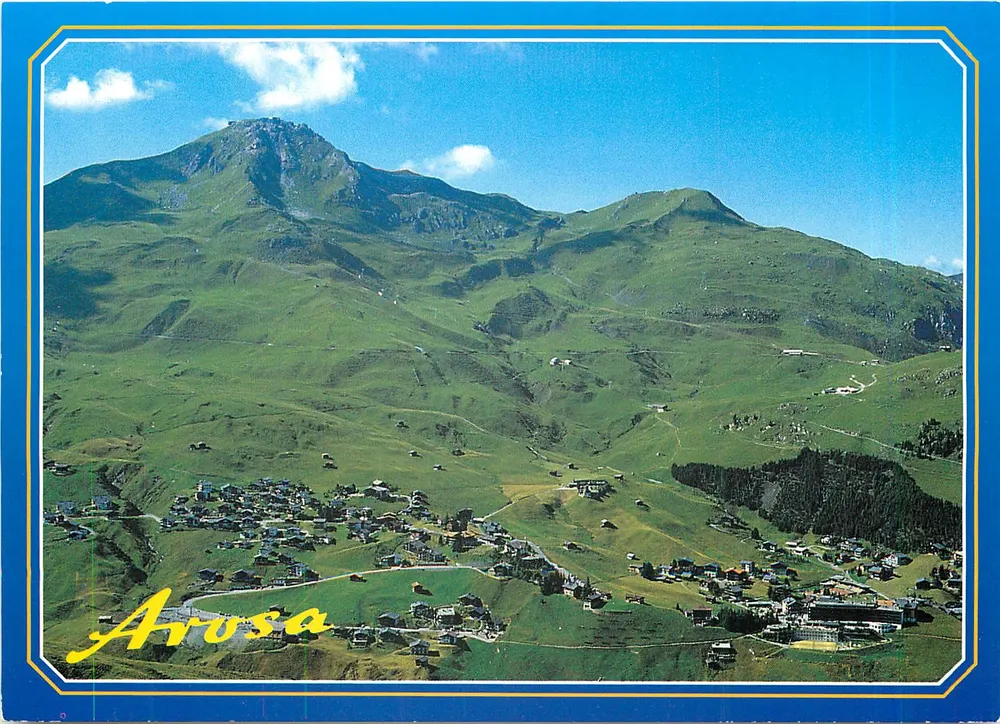 अरोसा — वेईसहॉर्न के साथ पैनोरमा — एडिटर बेनकर, संख्या 5104 - आगे