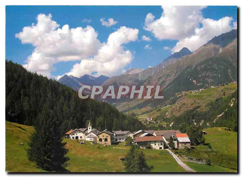 Alpine Dorf im Val d'Ardez — Ardez, 1469 m — Verlag Foto Furter, Davos - Vorderseite