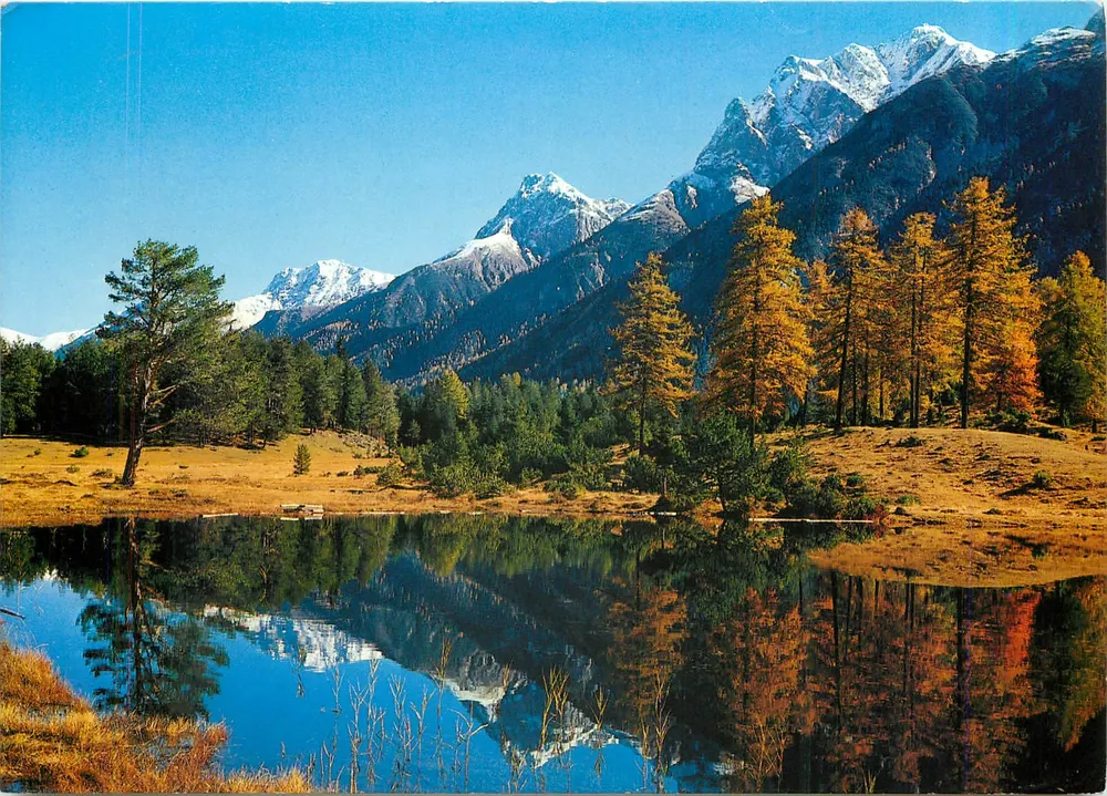 Bad Tarasp-Vulpera — View of the Lischangruppe — Verlag Foto Feuerstein AG, n° 2512 - Front