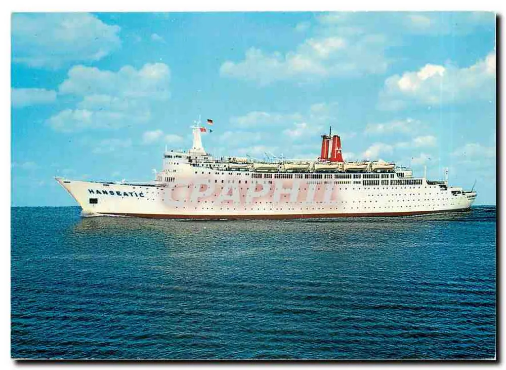 TS Hanseatic — Croisière — wydawca Hans Andreser, nr 4668 - Awers