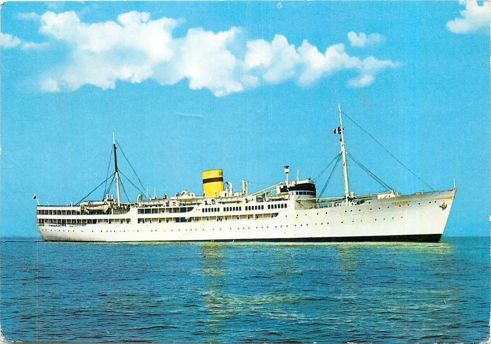 M/S NESSEBAR — Editor: Editions de France - MARSEILLE, n°4 - Frente