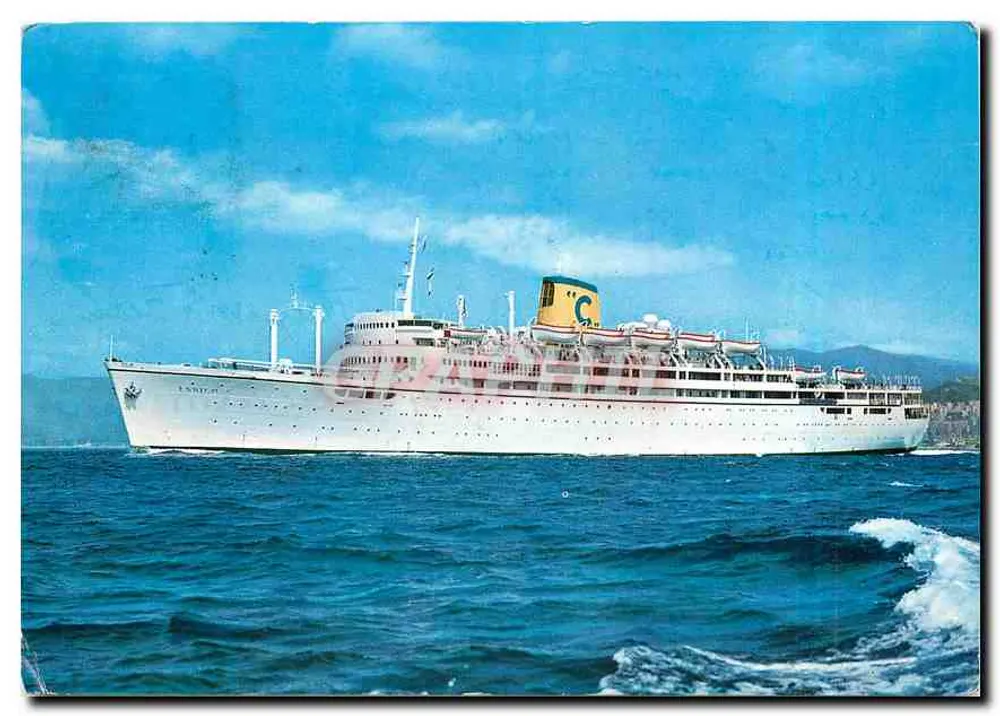 Cruiser C. S. White — vista do mar — editor desconhecido - Frente