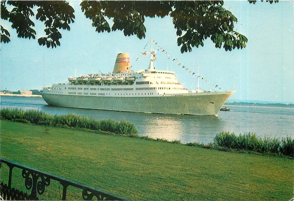 M/S Vistafjord — Norwegian American Cruises — editor NORWEGIAN AMERICAN CRUISES - Frente